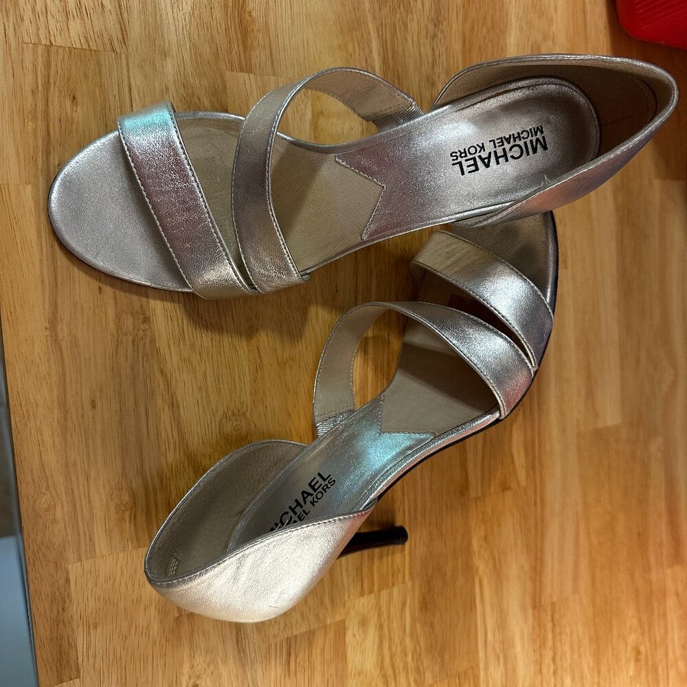 Michael Kors Silver High Heel